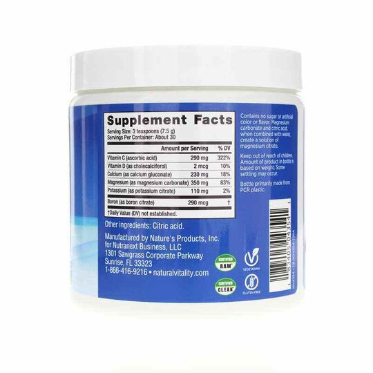 Natural Calm Plus Calcium, NV